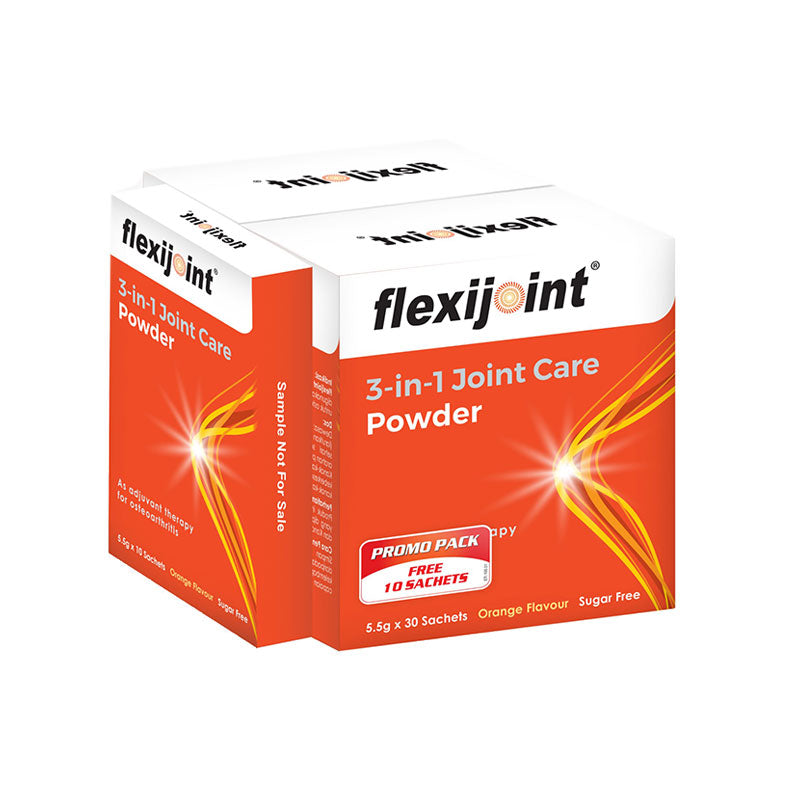 FLEXIJOINT 3IN1 JOINT CARE POWDER 2X30S +10S