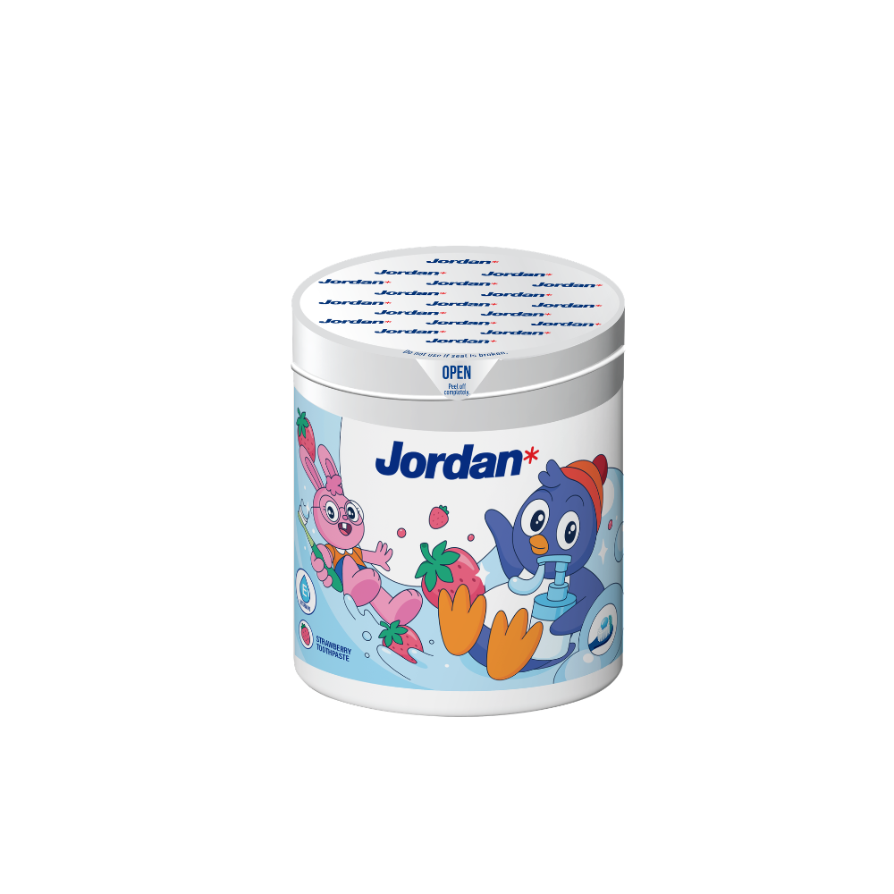 JORDAN KIDS TOOTHPASTE STEP 1 STRAWBERRY 188G (PUMP) REFILL