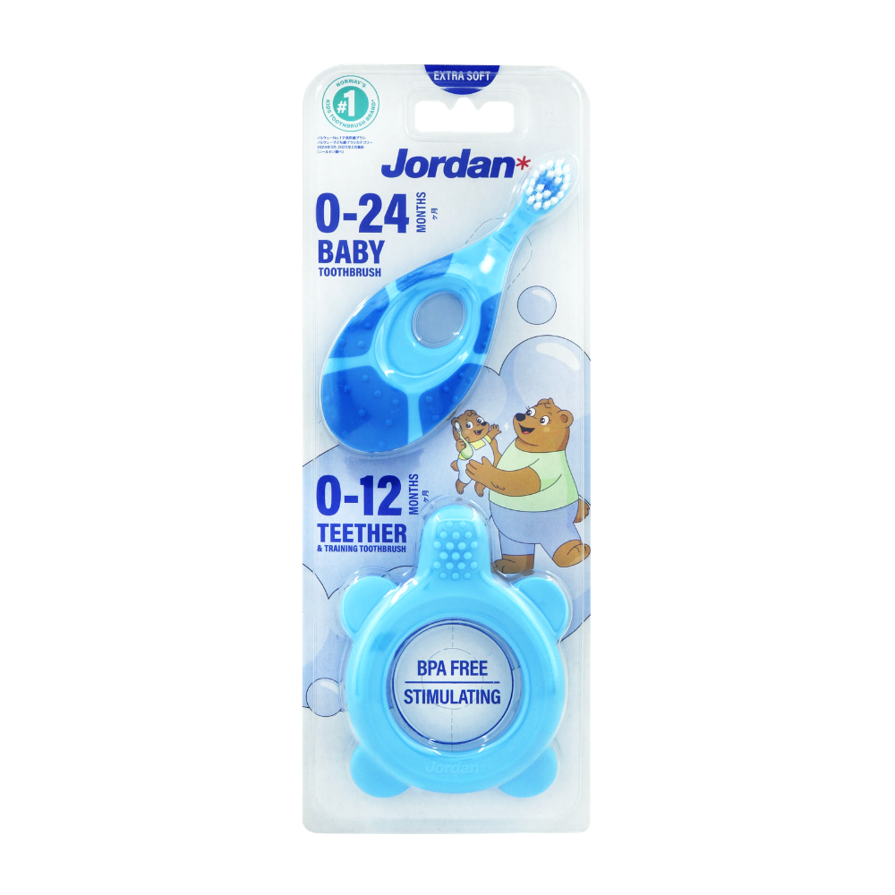 JORDAN KIDS TEETHER STEP 0 1S + STEP 1 EXTRA SOFT 1S