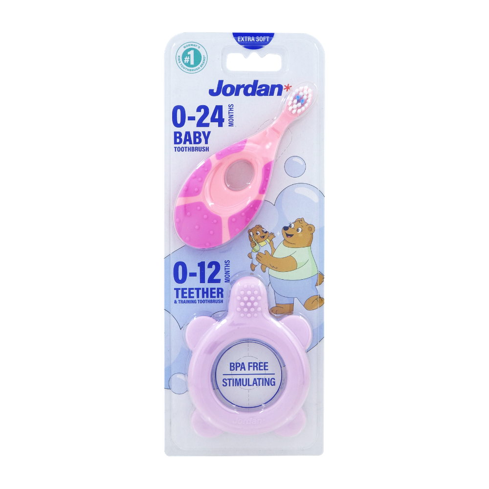 JORDAN KIDS TEETHER STEP 0 1S + STEP 1 EXTRA SOFT 1S