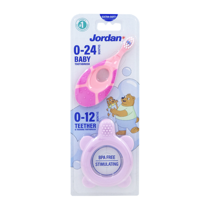 JORDAN KIDS TEETHER STEP 0 1S + STEP 1 EXTRA SOFT 1S