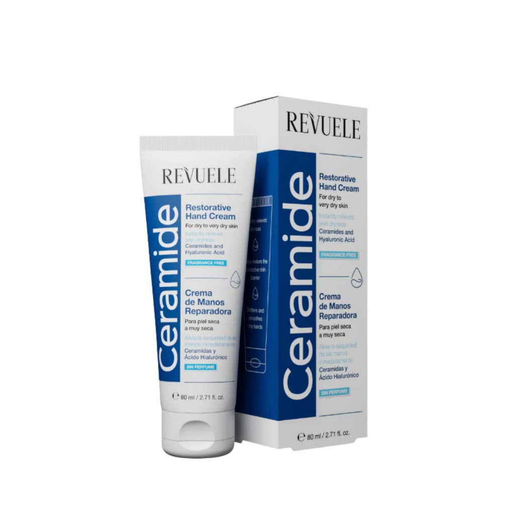 REVUELE CERAMIDE RESTORATIVE HAND CREAM 80ML