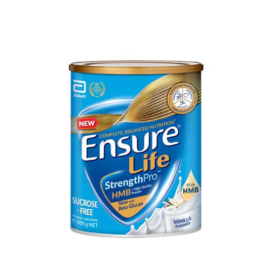 ENSURE VANILLA ZERO SUCROSE 800G