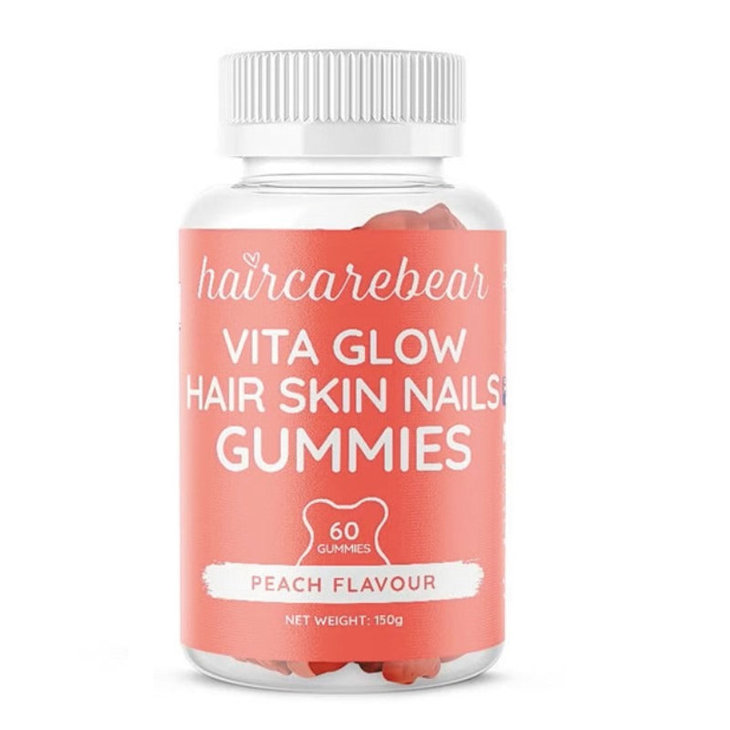 HAIRCAREBEAR VITA GLOW HAI SKIN NAILS GUMMIES 60S