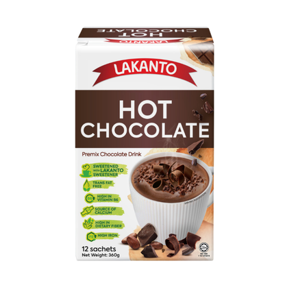 LAKANTO HOT CHOCOLATE 30G 12S