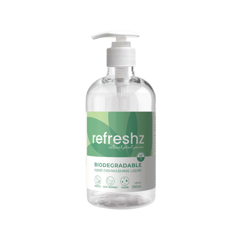 REFRESHZ BIODEGRADABLE HAND DISHWASHING LIQUID 500ML