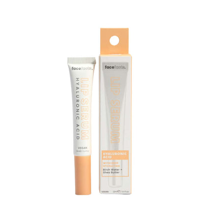 FACE FACTS LIP SERUM HYALURONIC ACID BIRCH WATER + SHEA BUTTER 12ML