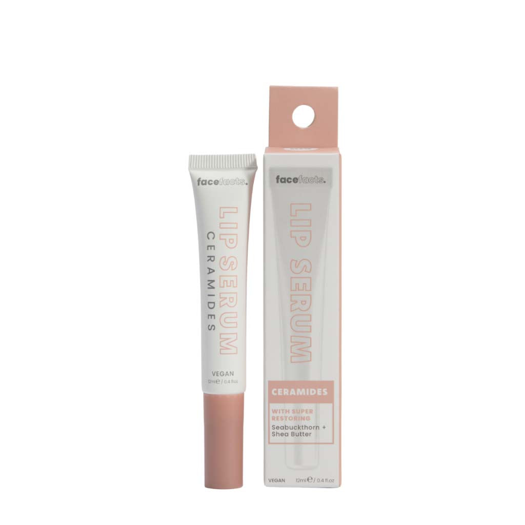 FACE FACTS LIP SERUM CERAMIDES SEABUCKTHORN + SHEA BUTTER  12ML