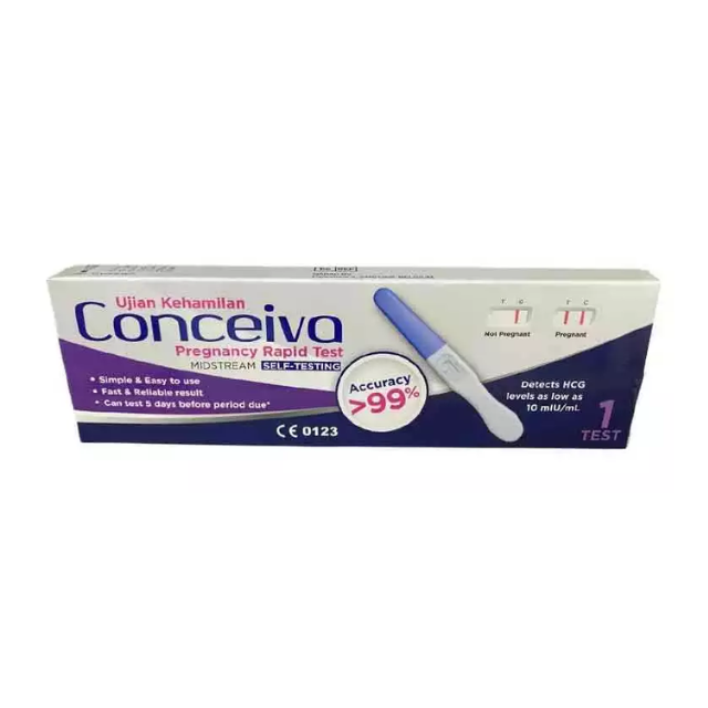 CONCEIVA PREGNANCY RAPID TEST MIDSTREAM 1S