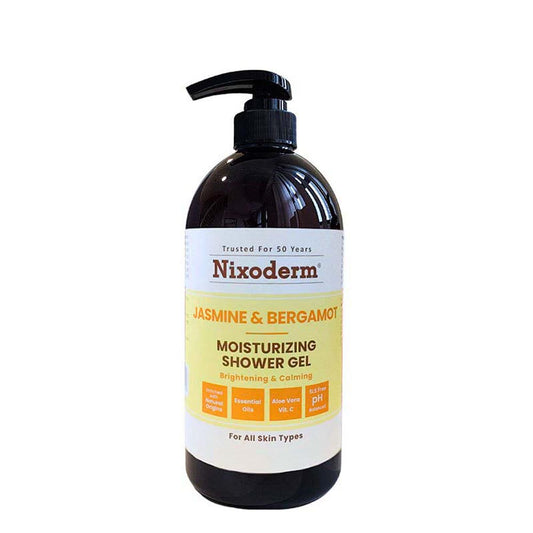 NIXODERM MOISTURIZING SHOWER GEL JASMINE & BERGAMOT 1L