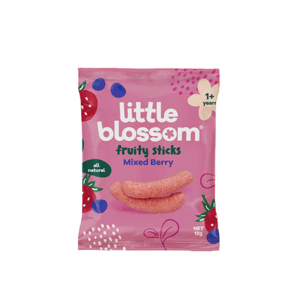 LITTLE BLOSSOM FRUITY STICKS MIXED BERRY 12G