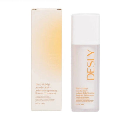 DESLY 3-O-ETHYL ASCORBIC ACID + ARBUTIN BRIGHTENING  BOOSTER TREATMENT 30ML