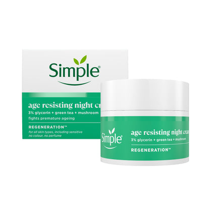 SIMPLE REGENERATION AGE RESISTING NIGHT CREAM 50ML