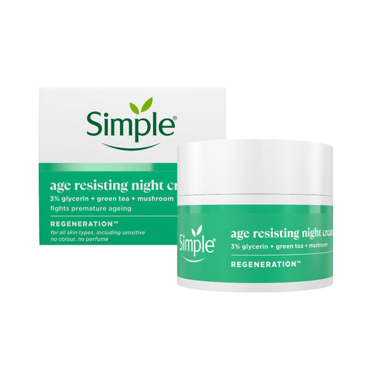 SIMPLE REGENERATION AGE RESISTING NIGHT CREAM 50ML