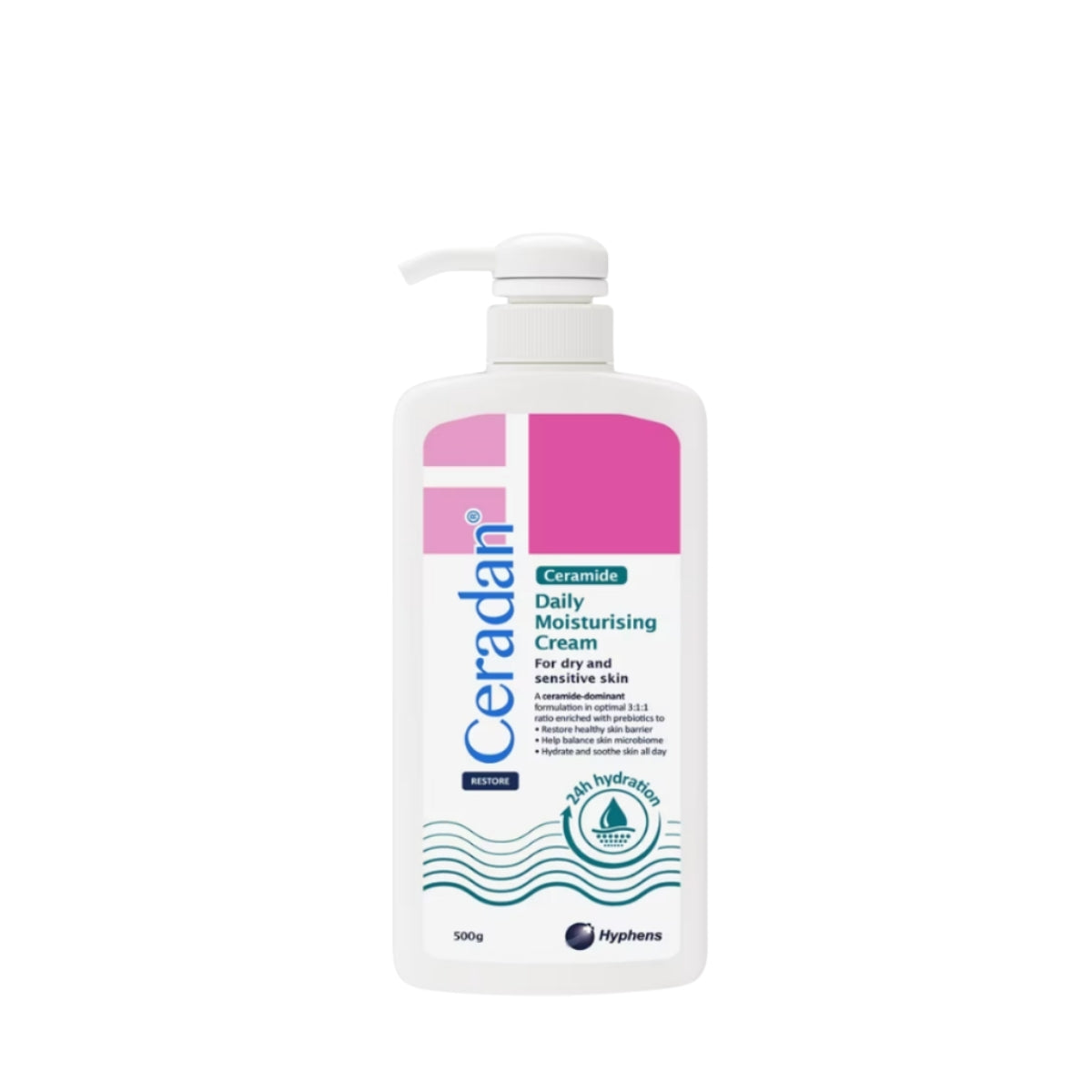 CERADAN DAILY MOISTURISING CREAM 500G