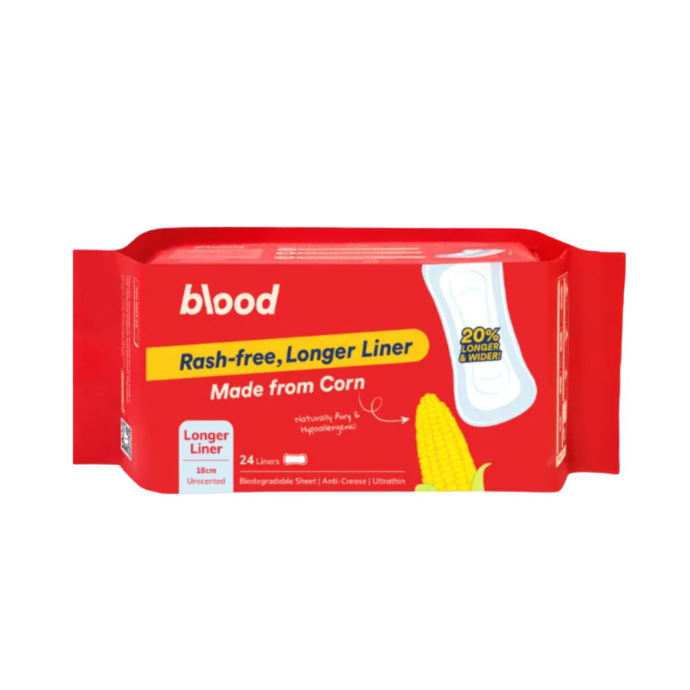 BLOOD CORN PAD LONGER LINER 18CM 24S