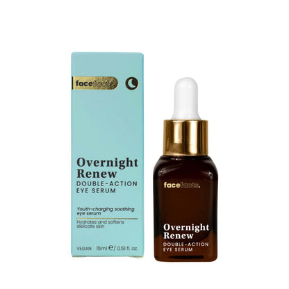 FACE FACTS OVERNIGHT RENEW DOUBLE ACTION EYE SERUM 15ML