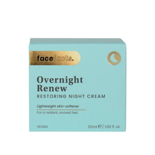 FACE FACTS OVERNIGHT RENEW RESTORING NIGHT CREAM 50ML