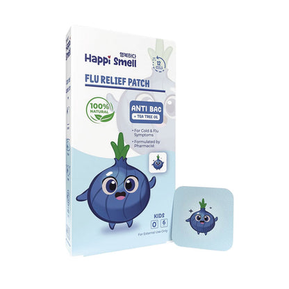 HAPPI SMELL ONION ESSENTIAL OIL PATCH ANTI BAC 6S