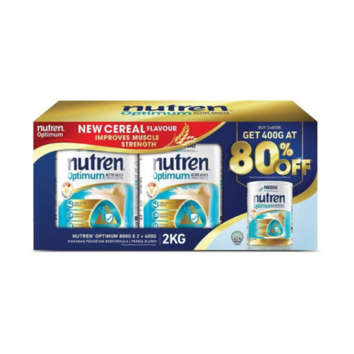 NUTREN OPTIMUM VAN JUMBO PACK 2KG