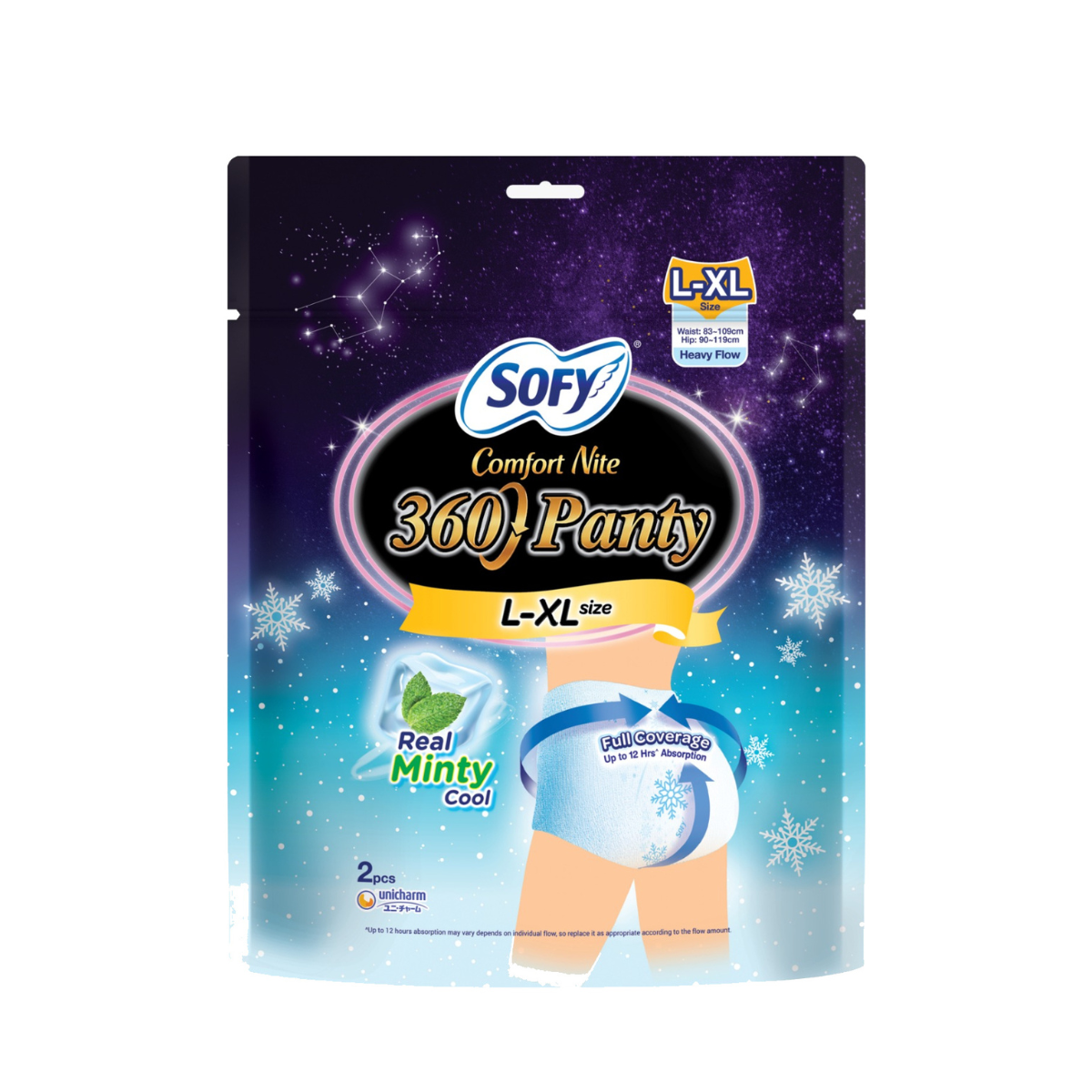 SOFY COOL 360 PANTY L-XL 2S