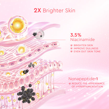GLAD2GLOW MILK NIACINAMIDE BRIGHTENING MOISTURIZER 30G