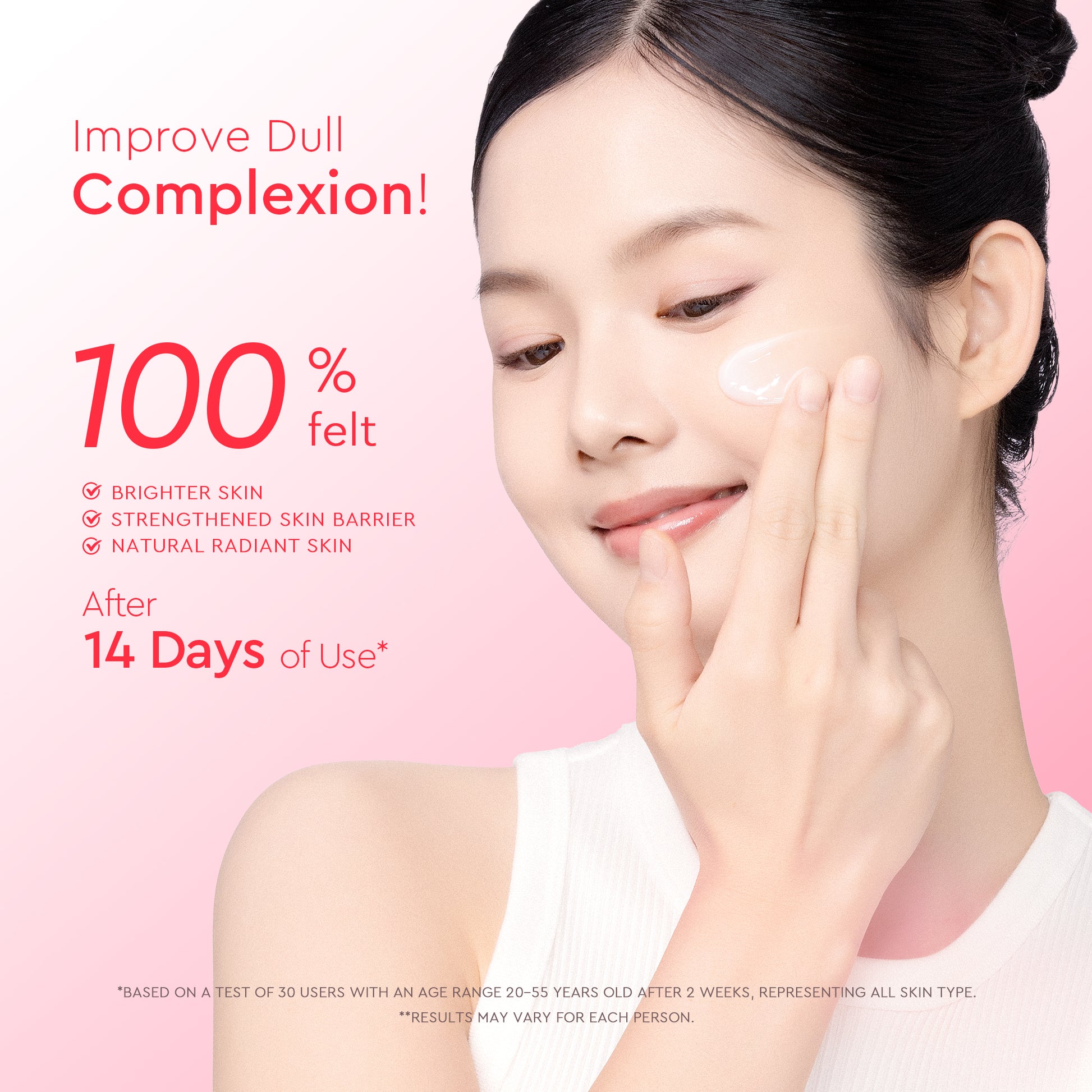 GLAD2GLOW MILK NIACINAMIDE BRIGHTENING MOISTURIZER 30G