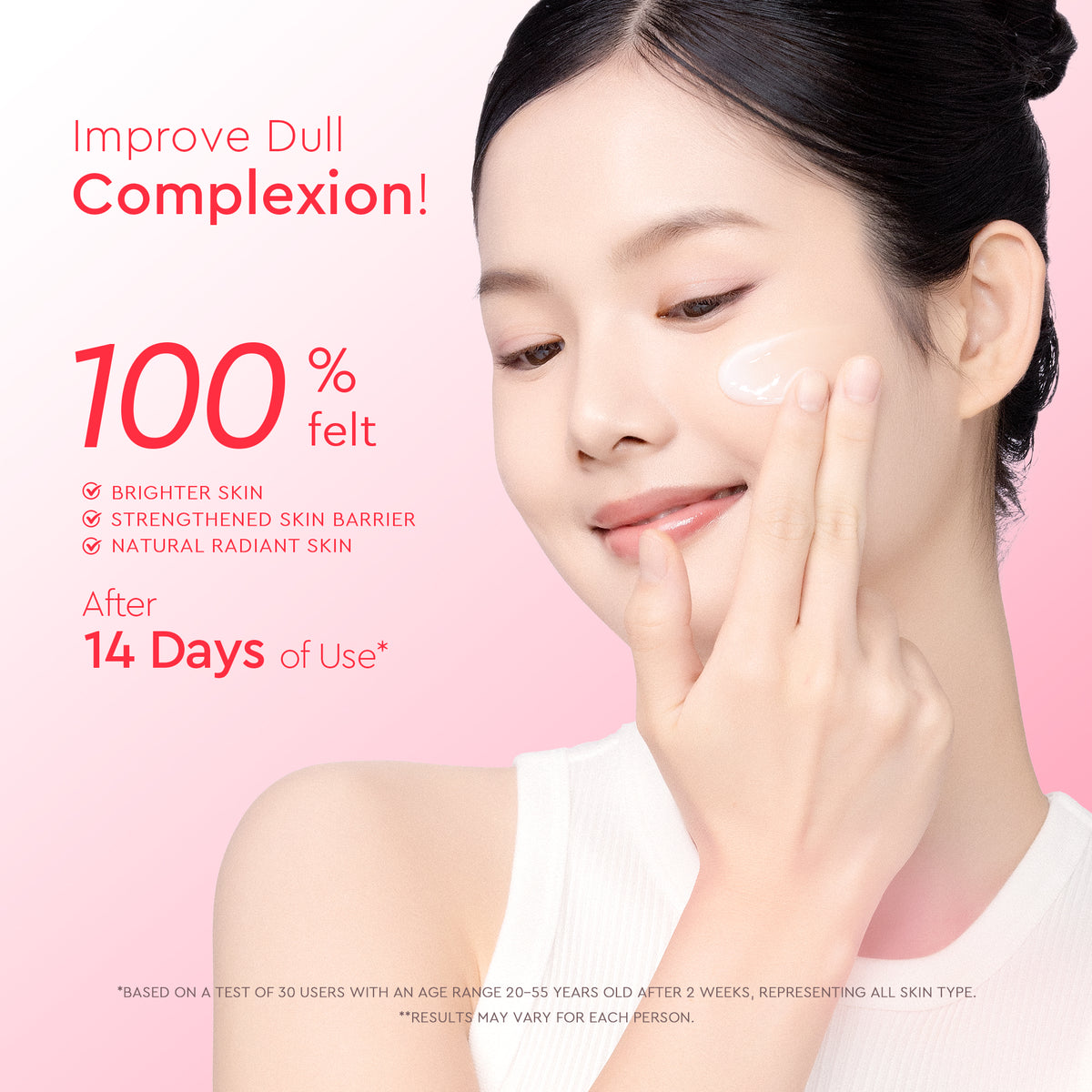 GLAD2GLOW MILK NIACINAMIDE BRIGHTENING MOISTURIZER 30G