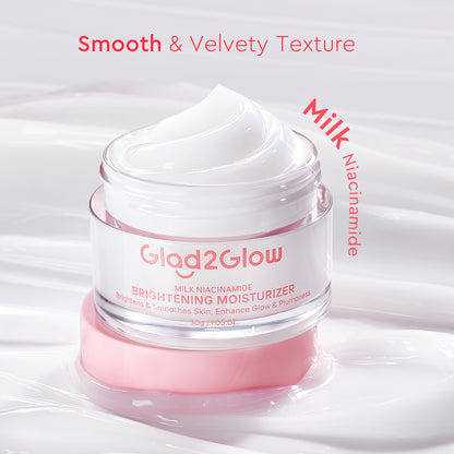 GLAD2GLOW MILK NIACINAMIDE BRIGHTENING MOISTURIZER 30G