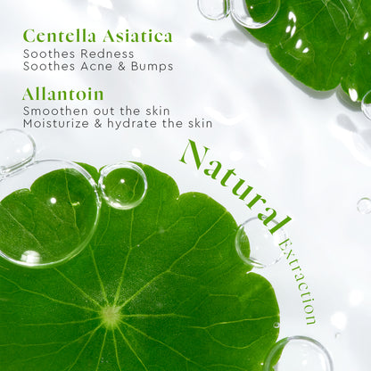 GLAD2GLOW CENTELLA ALLANTOIN SOOTHING GEL MOISTURIZER 100G