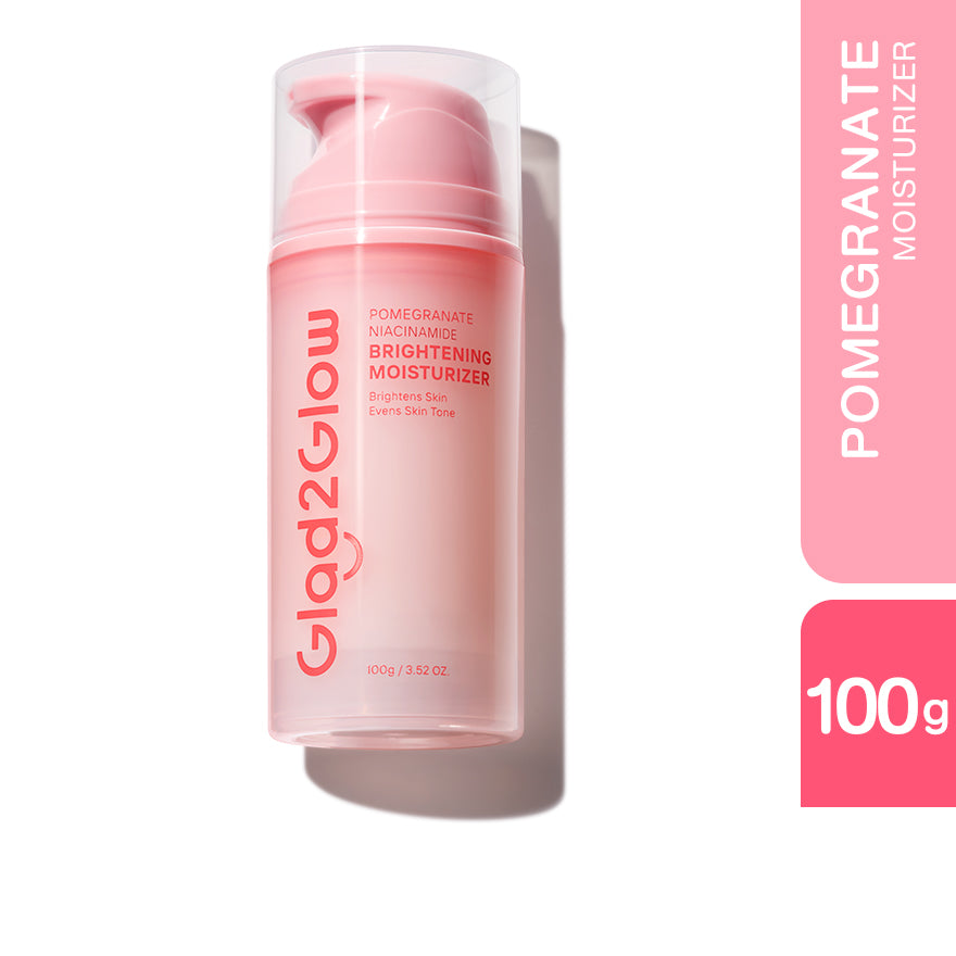 GLAD2GLOW POMEGRANATE NIACINAMIDE BRIGHTENING MOISTURIZER 100G