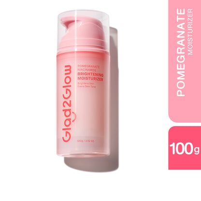 GLAD2GLOW POMEGRANATE NIACINAMIDE BRIGHTENING MOISTURIZER 100G