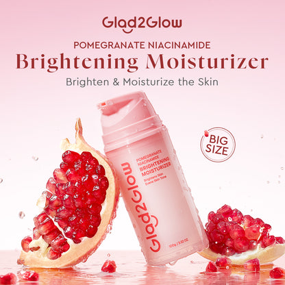 GLAD2GLOW POMEGRANATE NIACINAMIDE BRIGHTENING MOISTURIZER 100G