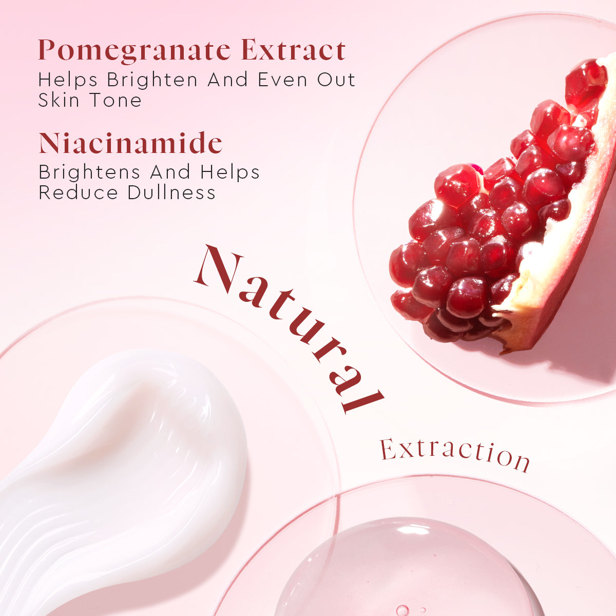 GLAD2GLOW POMEGRANATE NIACINAMIDE BRIGHTENING MOISTURIZER 100G