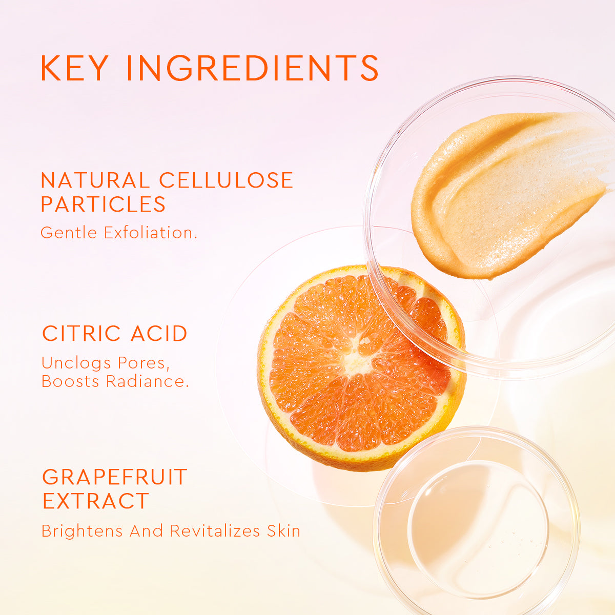 GLAD2GLOW YUZU AHA BLACKHEAD EXFOLIATING CLEANSER 70G