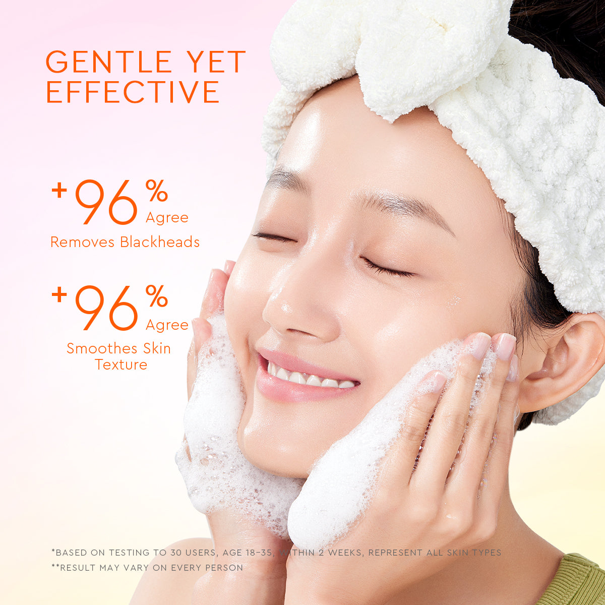 GLAD2GLOW YUZU AHA BLACKHEAD EXFOLIATING CLEANSER 70G