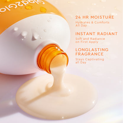 GLAD2GLOW TROPICAL VELVET MOIST & SMOOTH BODY SERUM 300ML