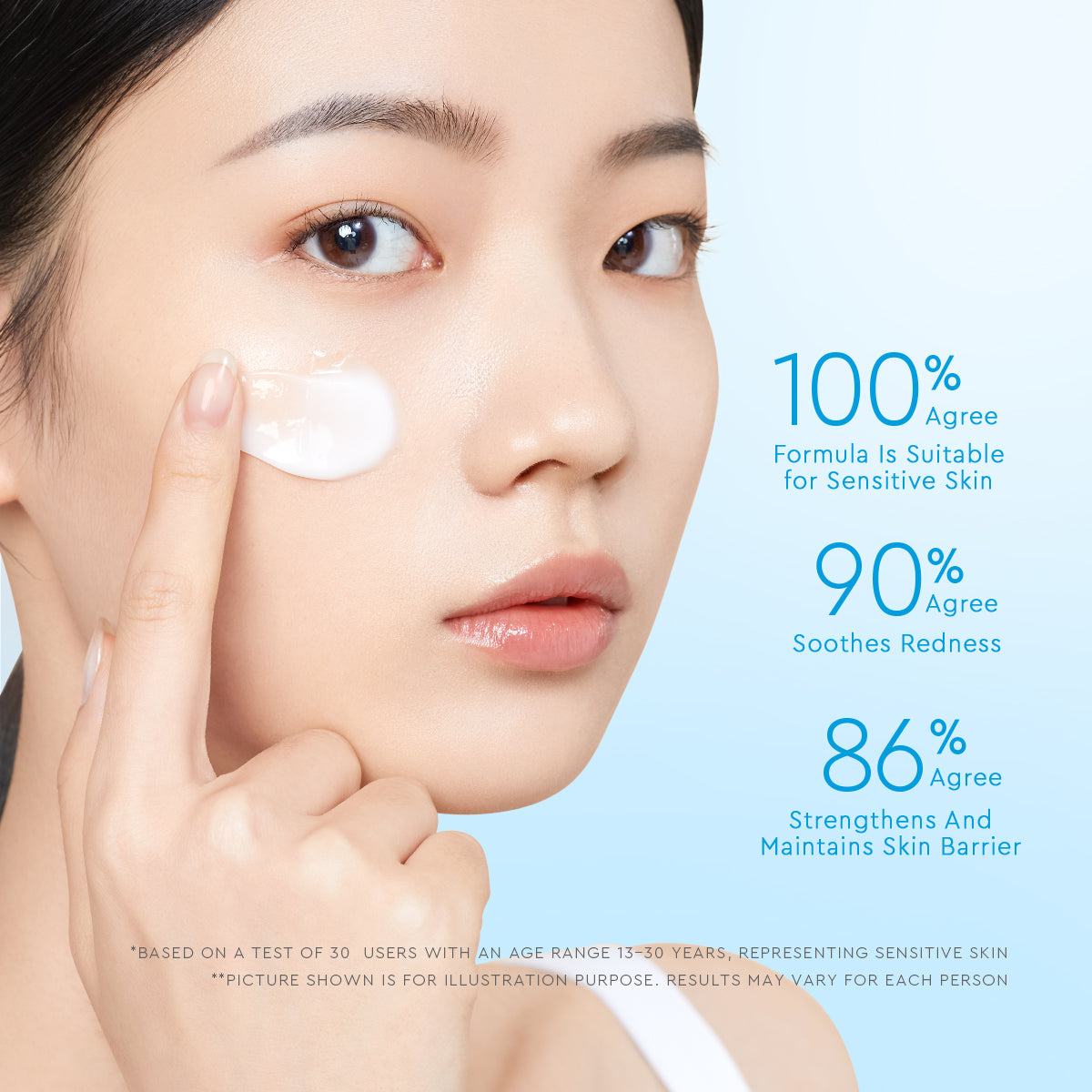 GLAD2GLOW TREMELLA VITA B5 SENSITIVE CALMING MOISTURIZER 30G