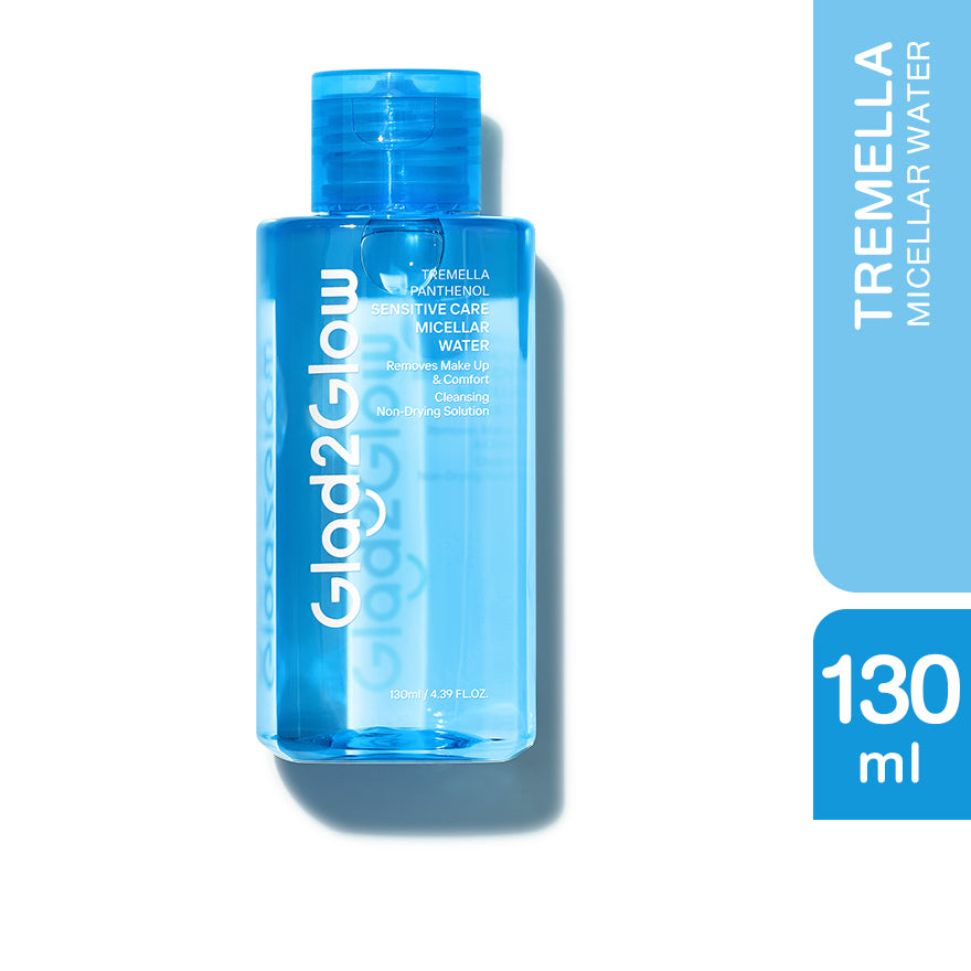 GLAD2GLOW TREMELLA PANTHENOL SENSITIVE CARE MICELLAR WATER 130ML