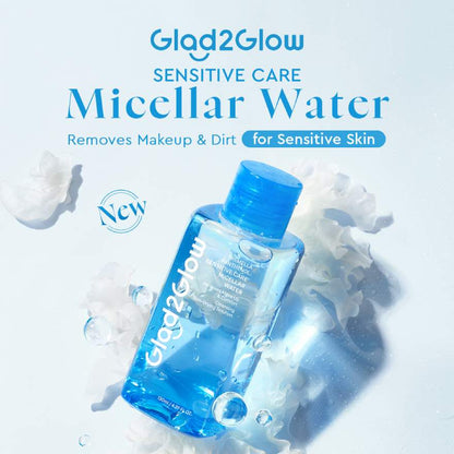 GLAD2GLOW TREMELLA PANTHENOL SENSITIVE CARE MICELLAR WATER 130ML