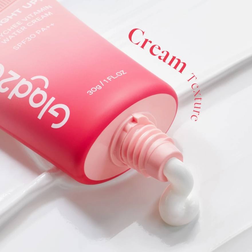 GLAD2GLOW BRIGHT UP LYCHEE VITAMIN WATER CREAM SPF30 PA++ 30G