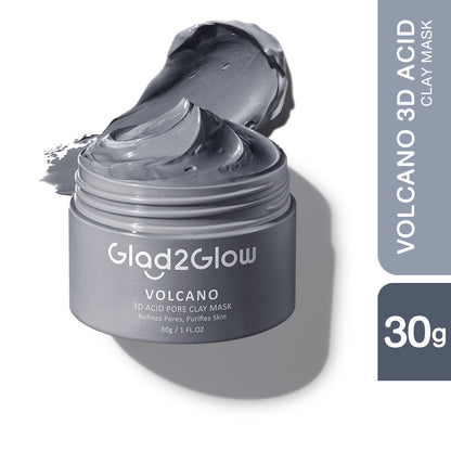 GLAD2GLOW VOLCANO 3D ACID PORE CLAY MASK 30G
