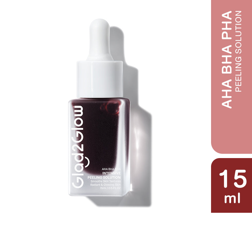 GLAD2GLOW AHA BHA PHA Intensive Peeling Solution 15ml