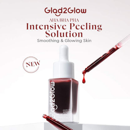 GLAD2GLOW AHA BHA PHA Intensive Peeling Solution 15ml