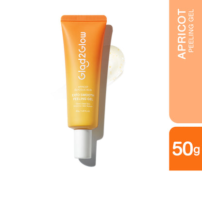 GLAD2GLOW APRICOT GLYCOLIC ACID EXFO SMOOTH PEELING GEL 50G
