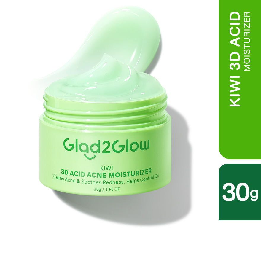 GLAD2GLOW KIWI 3D ACID ACNE MOISTURIZER 30G