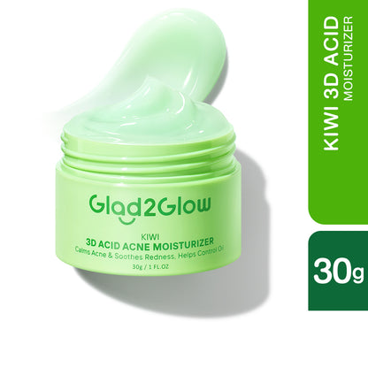 GLAD2GLOW KIWI 3D ACID ACNE MOISTURIZER 30G