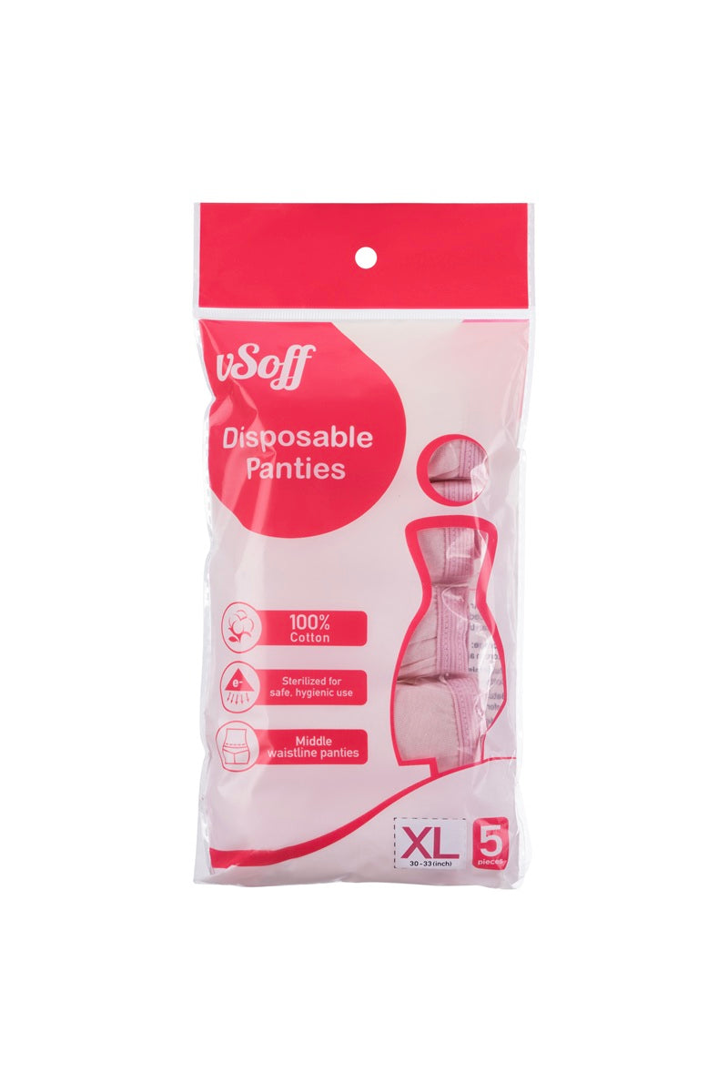 VSOFF DISPOSABLE PANTIES LADIES XL 5S