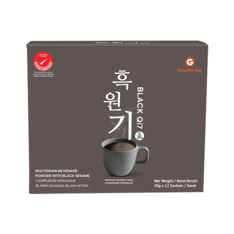 MULTIGRAIN BEVERAGE POWDER WITH BLACK SESAME 12X30G