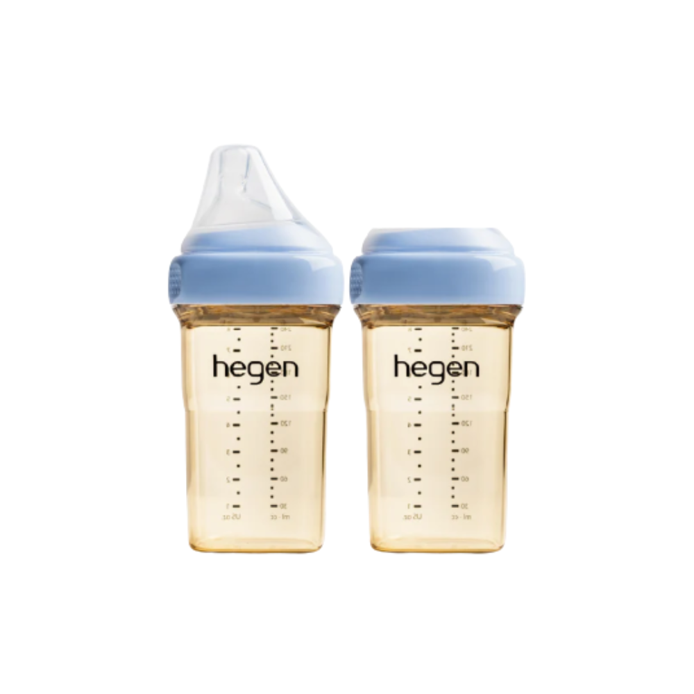 HEGEN PCTO FEEDING BOTTLE PPSU BLUE 240ML 2S